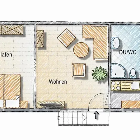 Gartenblick - A19374 Apartment
